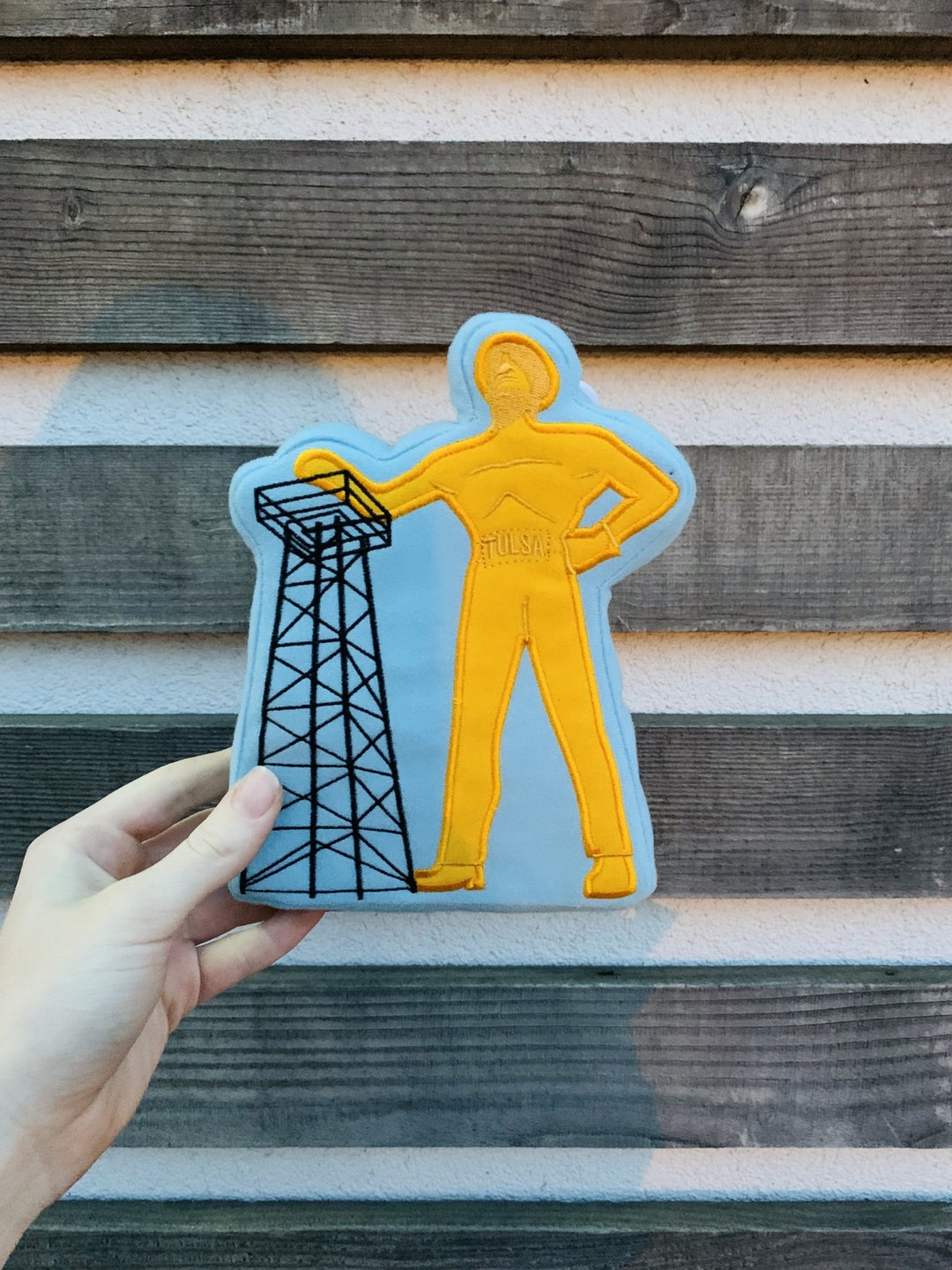 Golden Driller Dog Toy