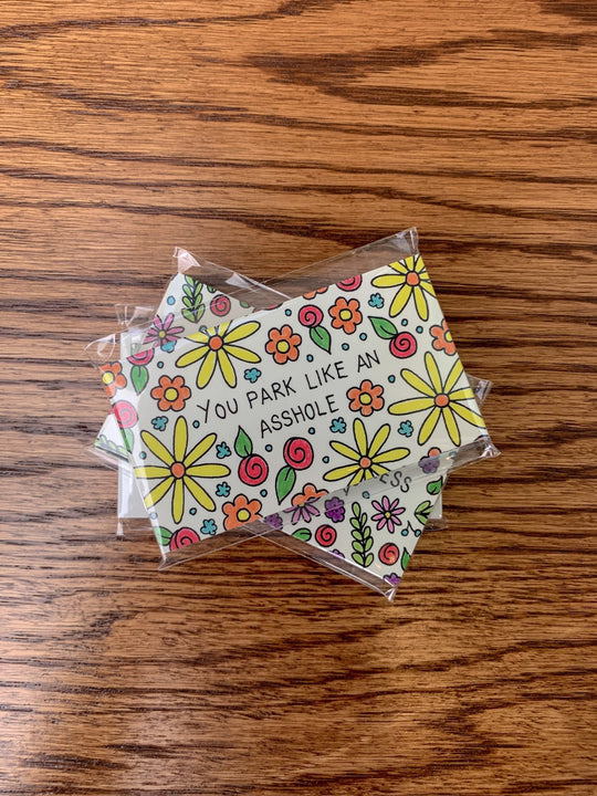 Parking Card Pack - Assorted