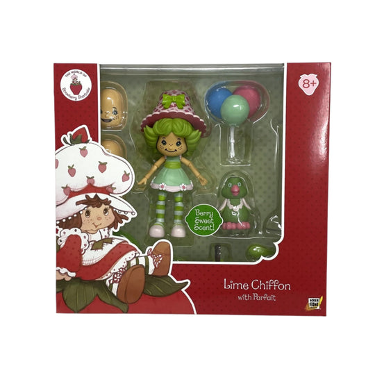 Strawberry Shortcake Lime Chiffon and Parfait Parrot Action Figure Set