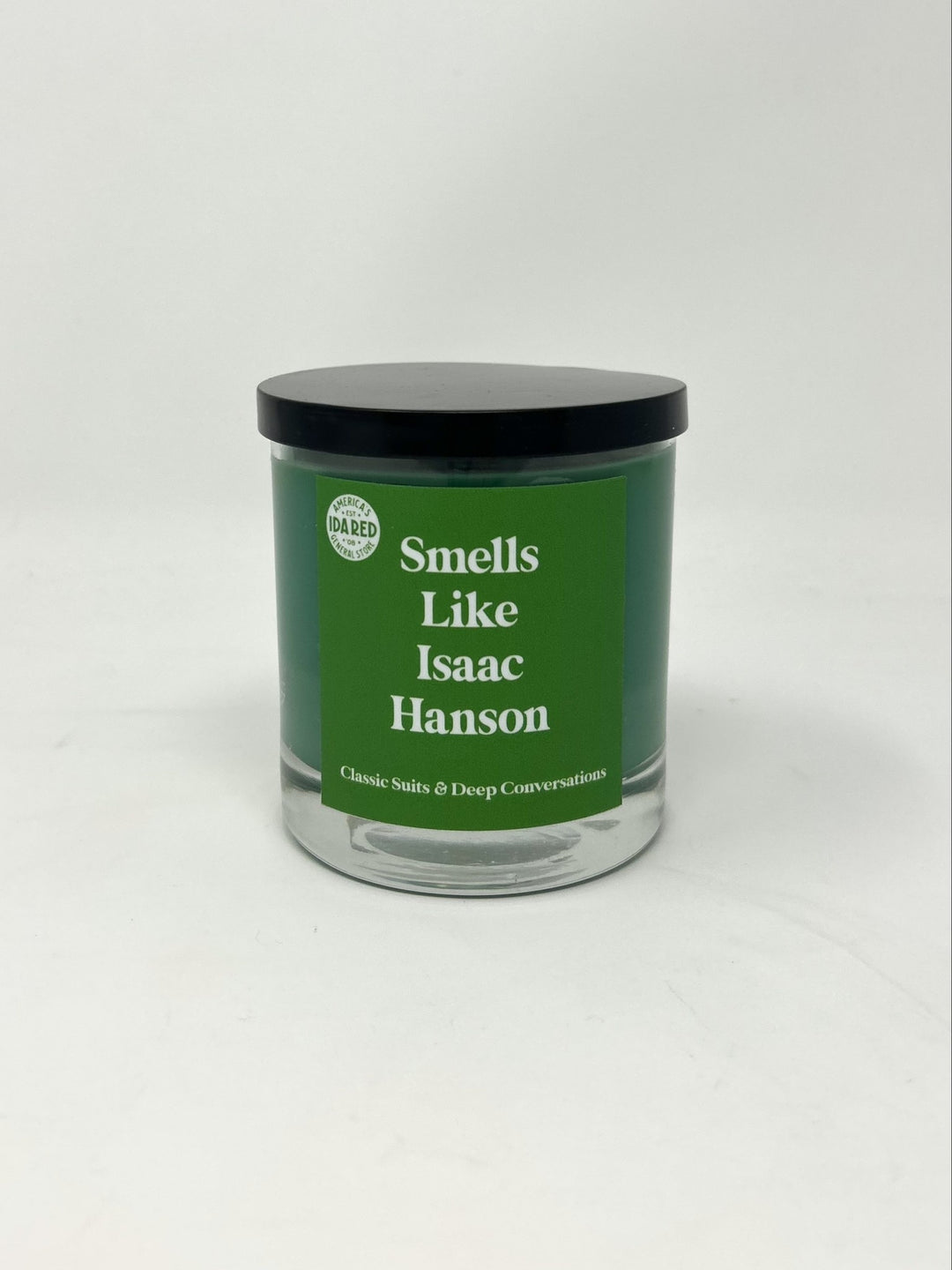 Smells Like Isaac Hanson Candle Classic Suits and Deep Conversations