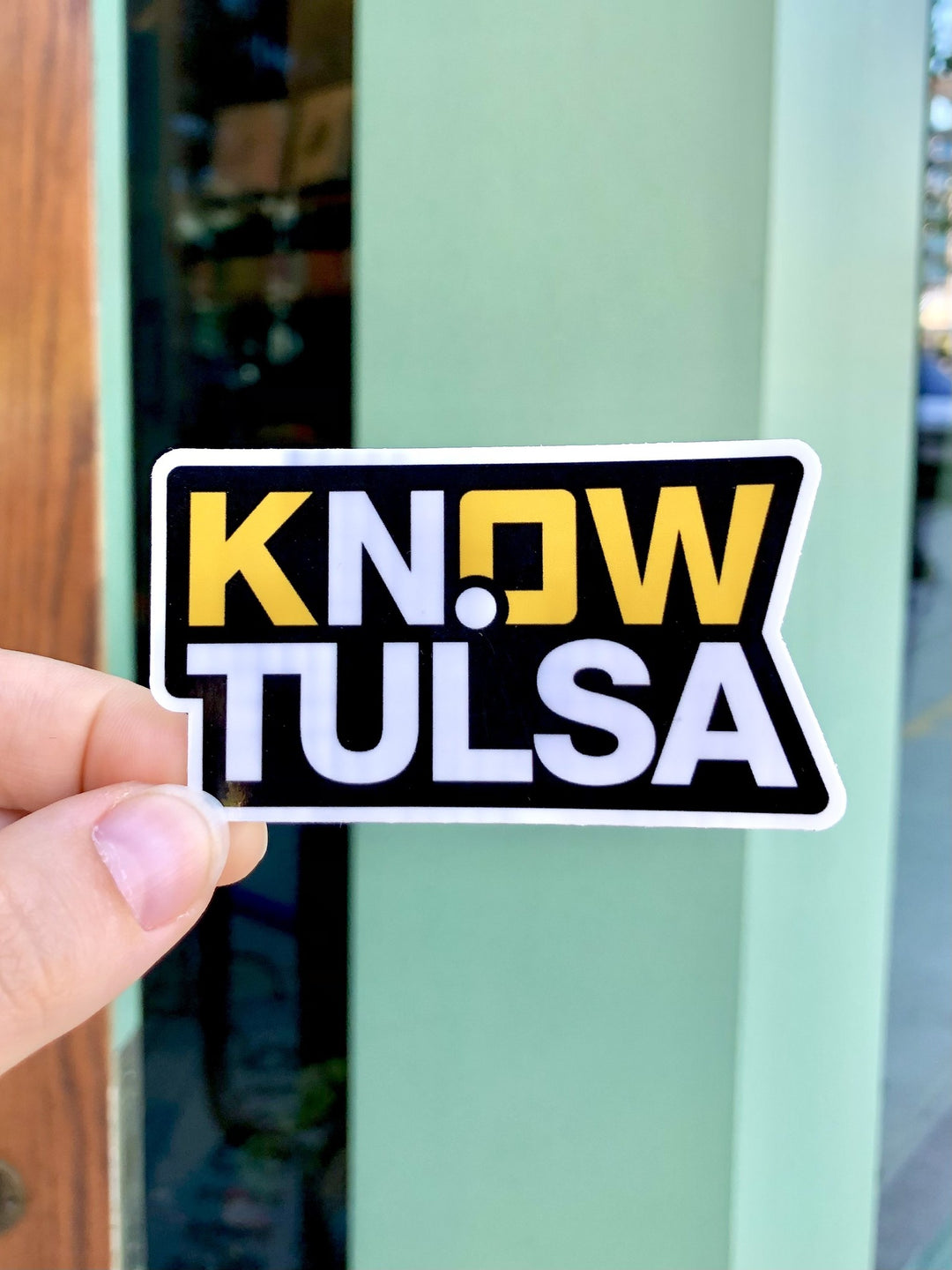 Know N. Tulsa Sticker