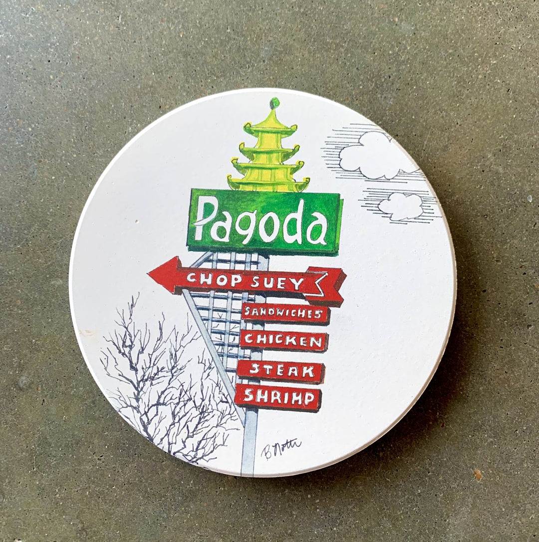 Pagoda Coaster