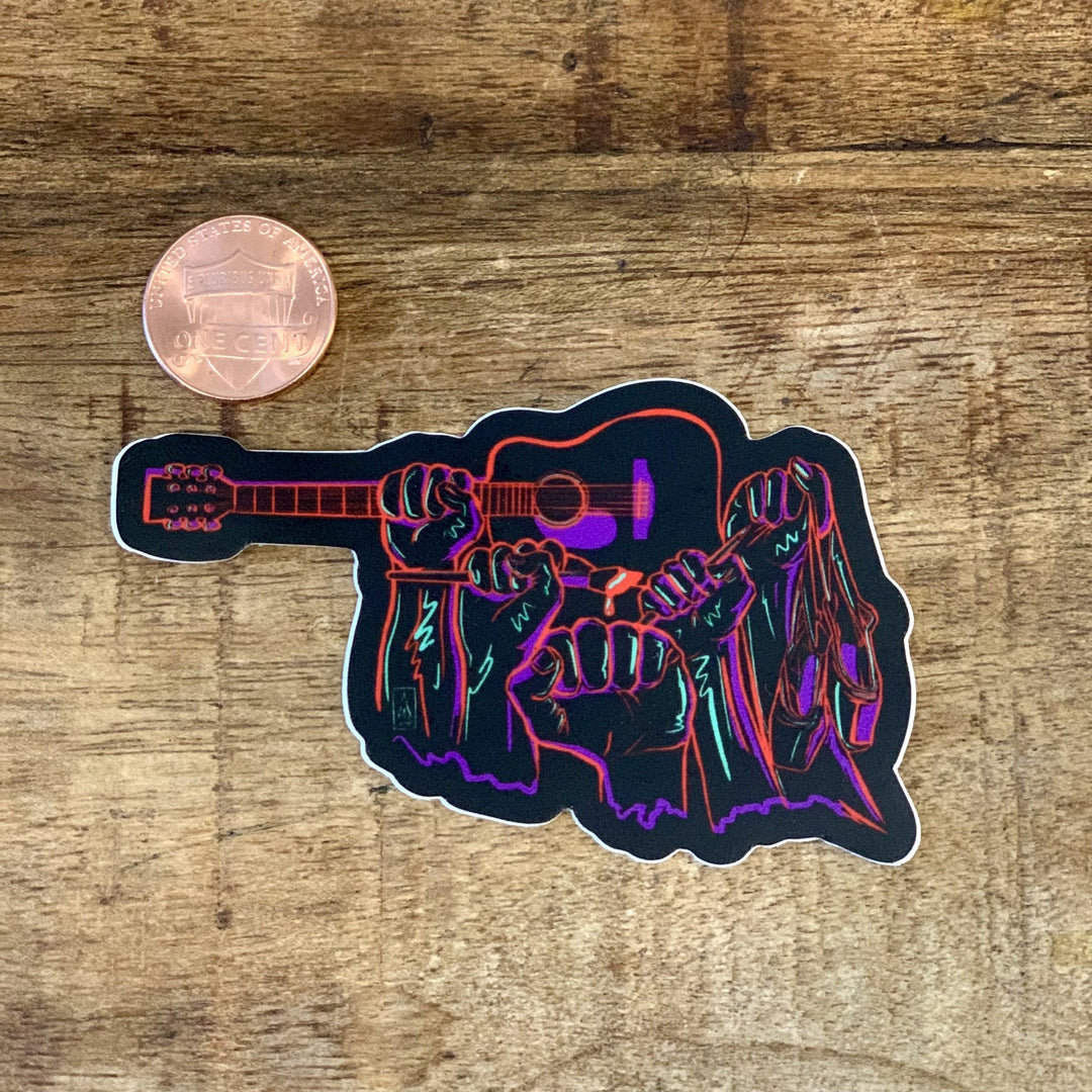 Black OK Creatives Sticker