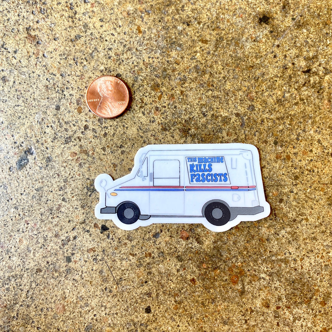 Save The USPS Mail Truck Sticker