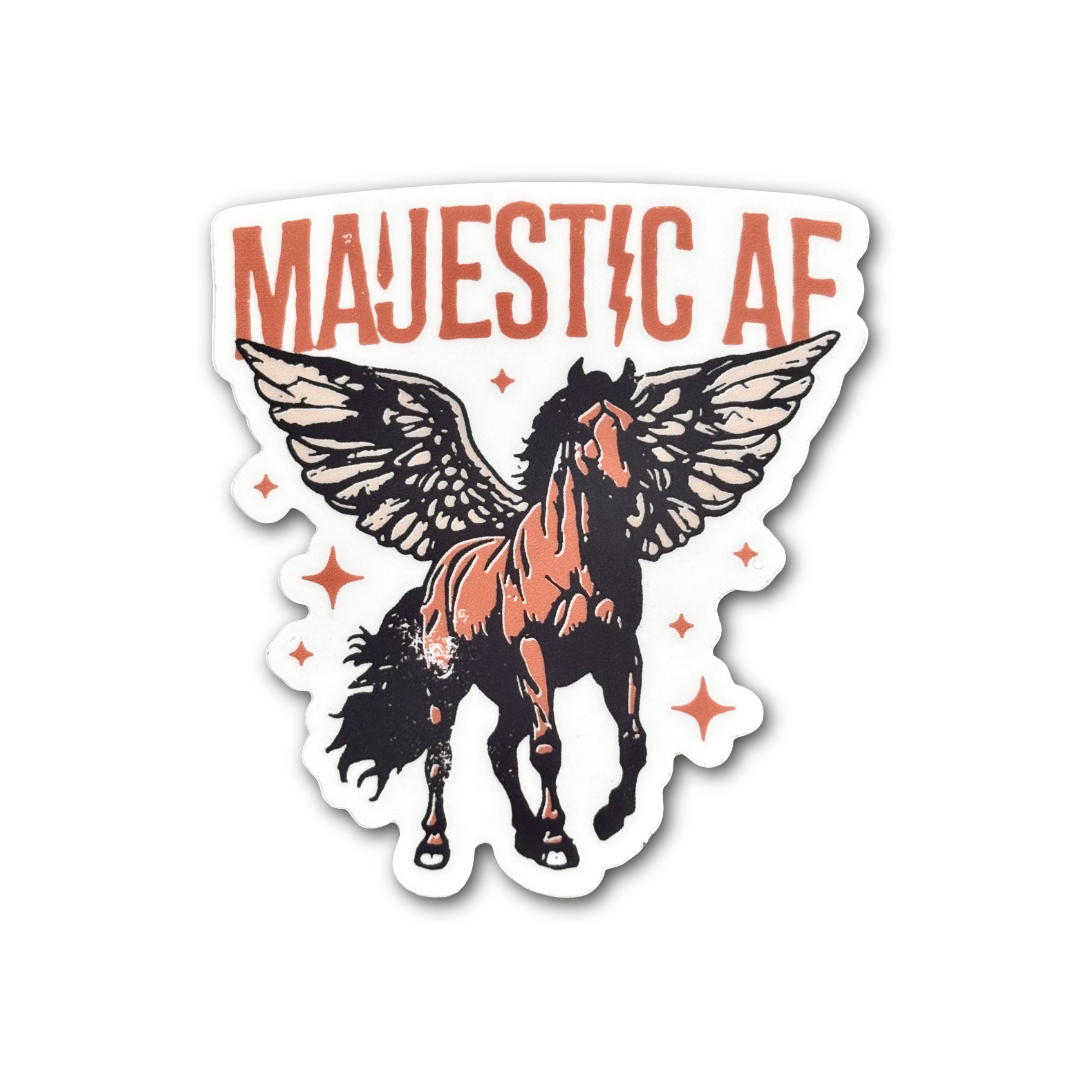 Majestic AF Pegasus Sticker