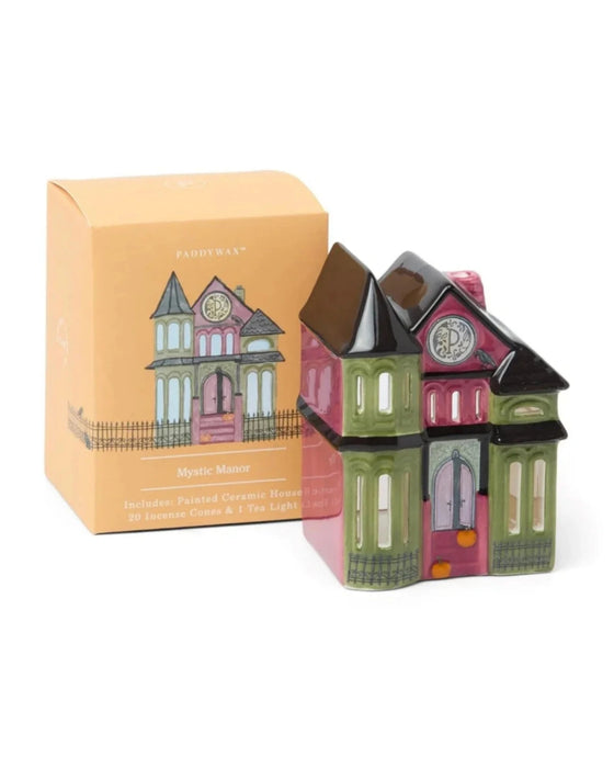 Mystic Manor Tea Light and Incence Holder