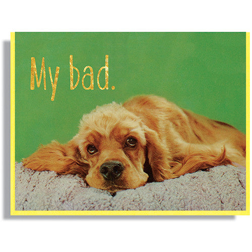 My Bad Card