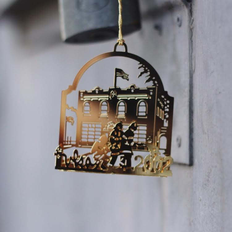 Fire Station No. 5 Ornament 2002