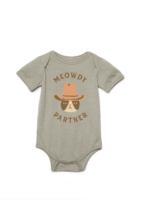 Meowdy Partner Onesie