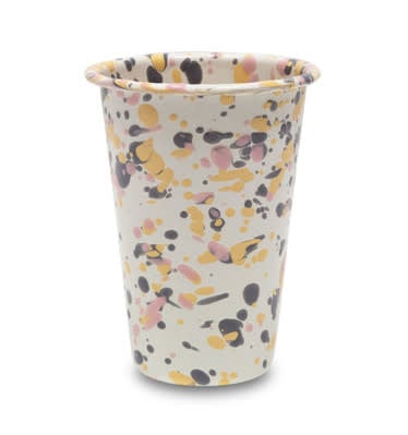 Pink Splatter 14oz Tumbler
