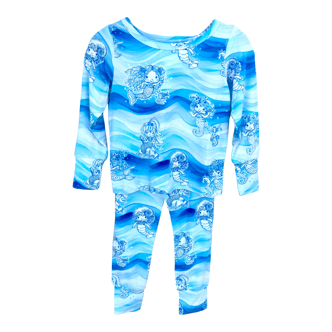 Muriel Fahrion Mermaids 2 Piece Pajamas