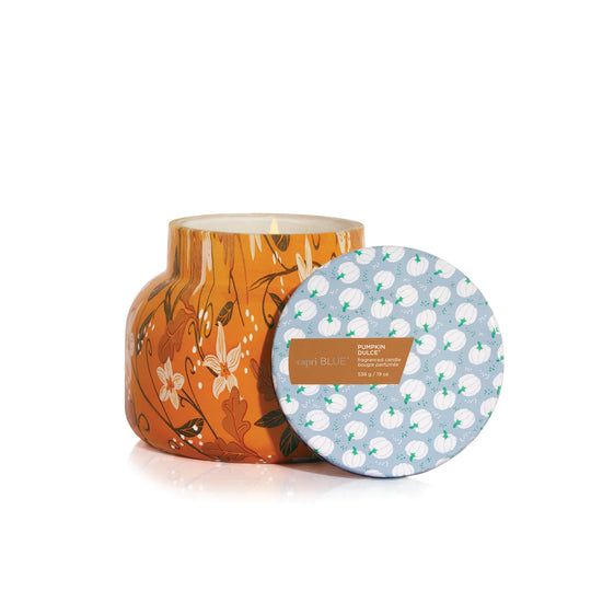 Capri Blue - Signature Pattern Play Pumpkin Dulce Candle 19 oz.