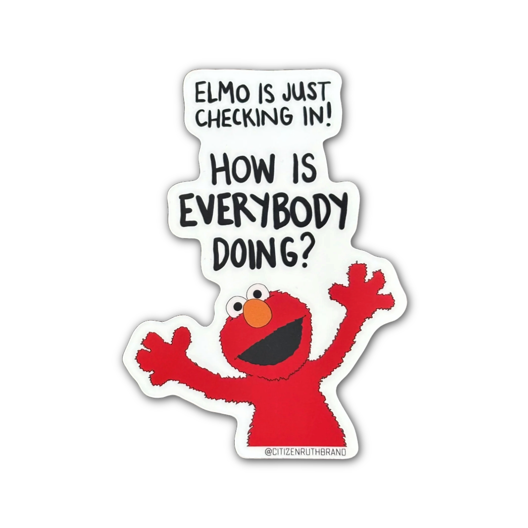 Puppet Meme Vinyl Sticker
