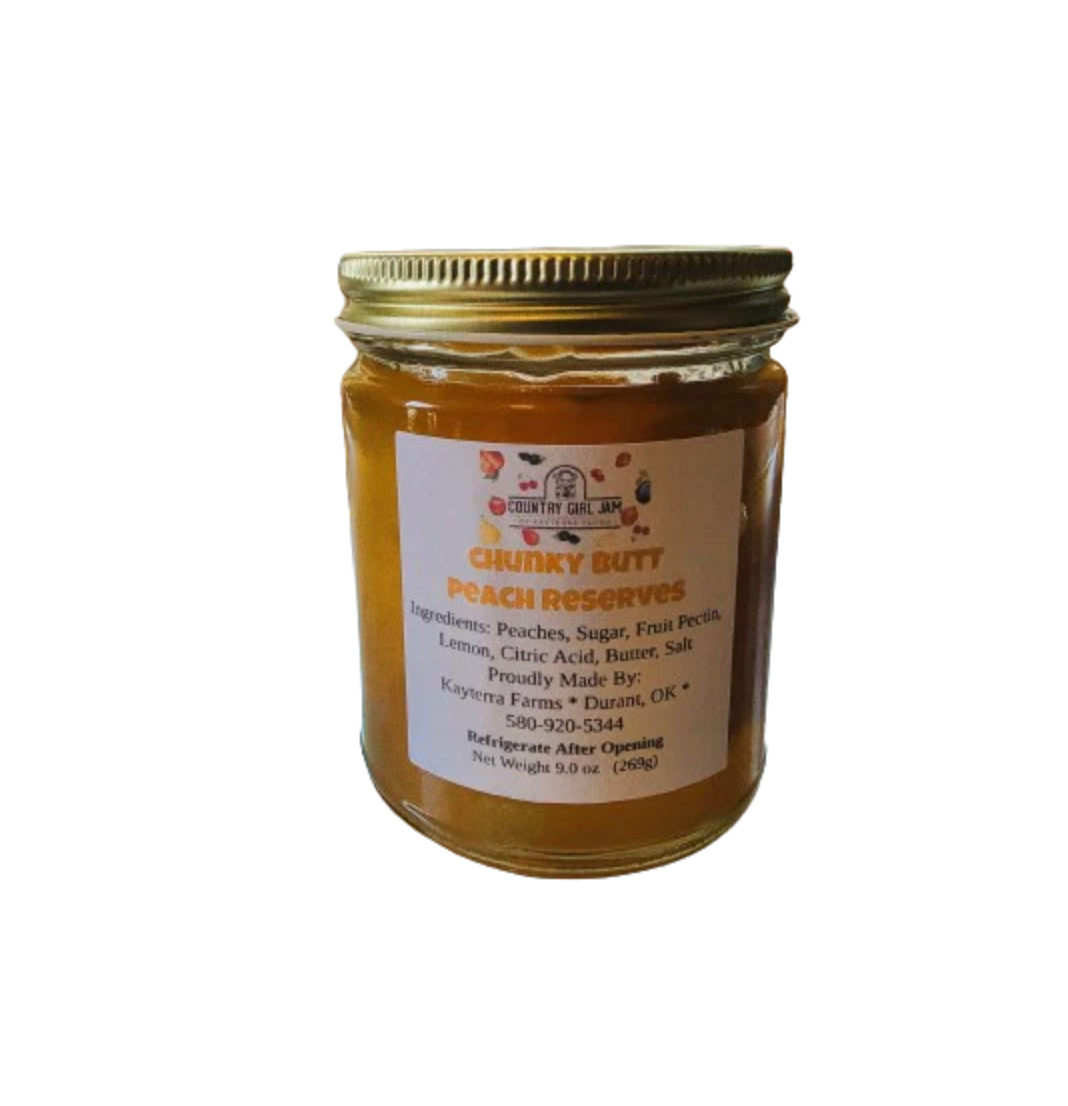 Chunky Peach Jam