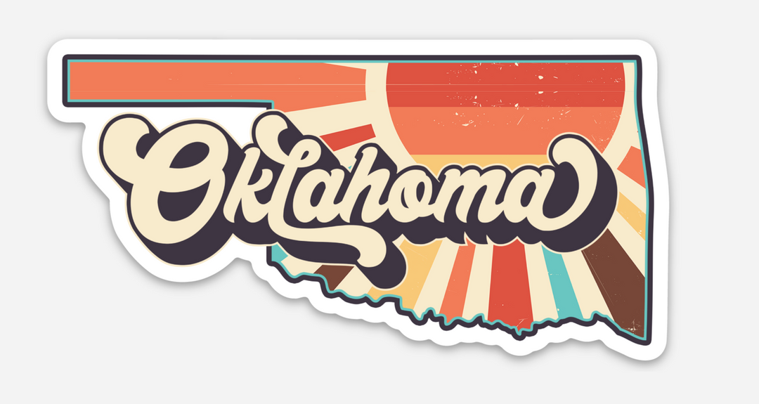 Oklahoma Sunrise Sticker