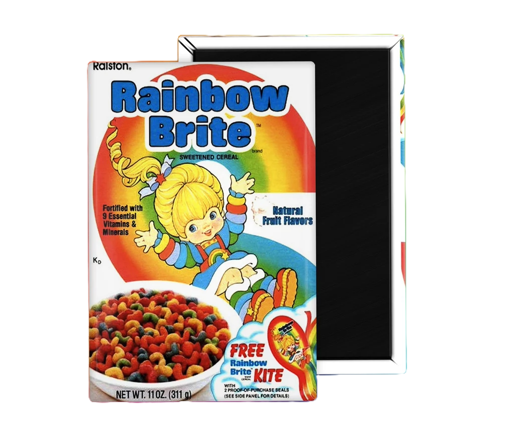 Rainbow Brite Cereal Magnet