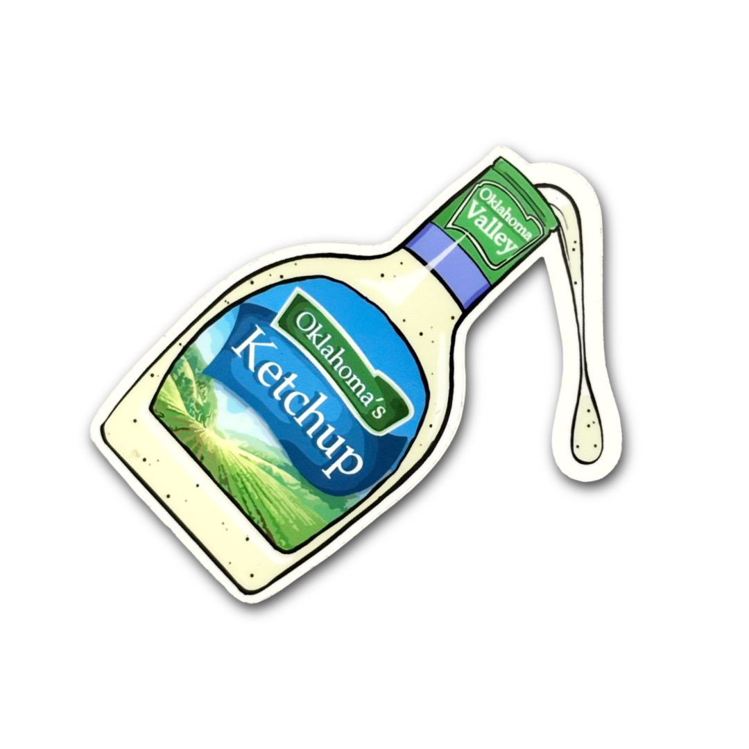 Oklahoma's Ketchup Sticker