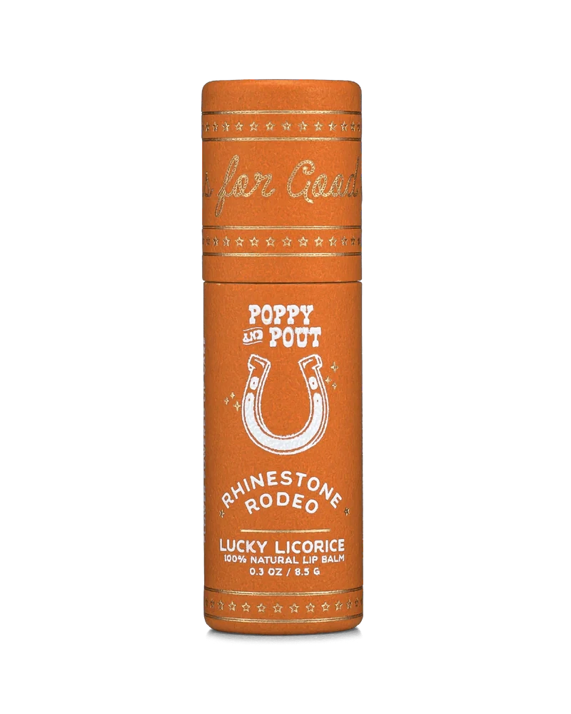 Rhinestone Rodeo Lucky Licorice Lip Balm