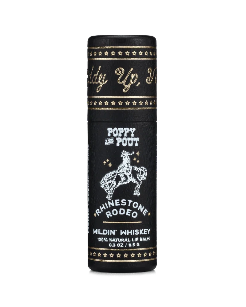 Rhinestone Rodeo Wildin' Whiskey Lip Balm
