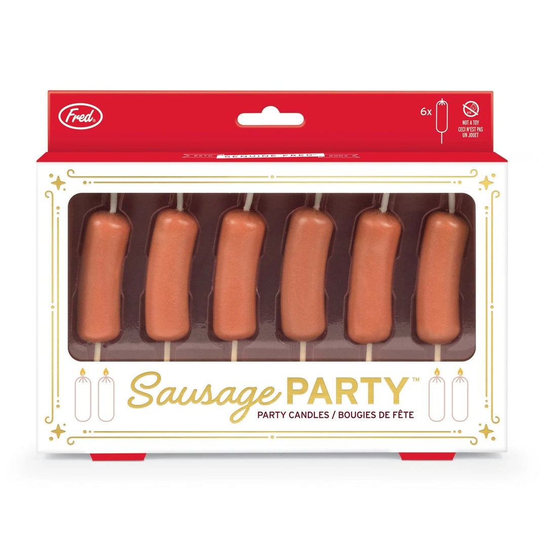 Sausage Party Birthday Candles