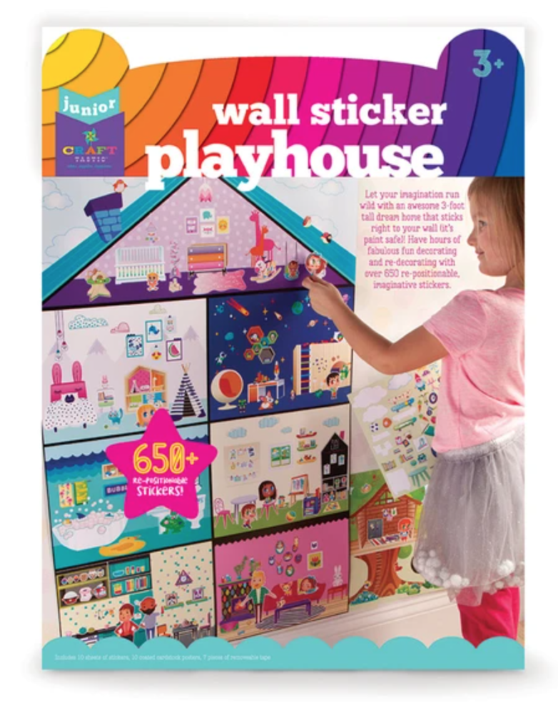 Craft-tastic Jr Wall Sticker Playhouse