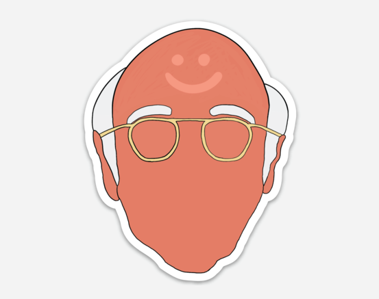Larry Sunburn Sticker