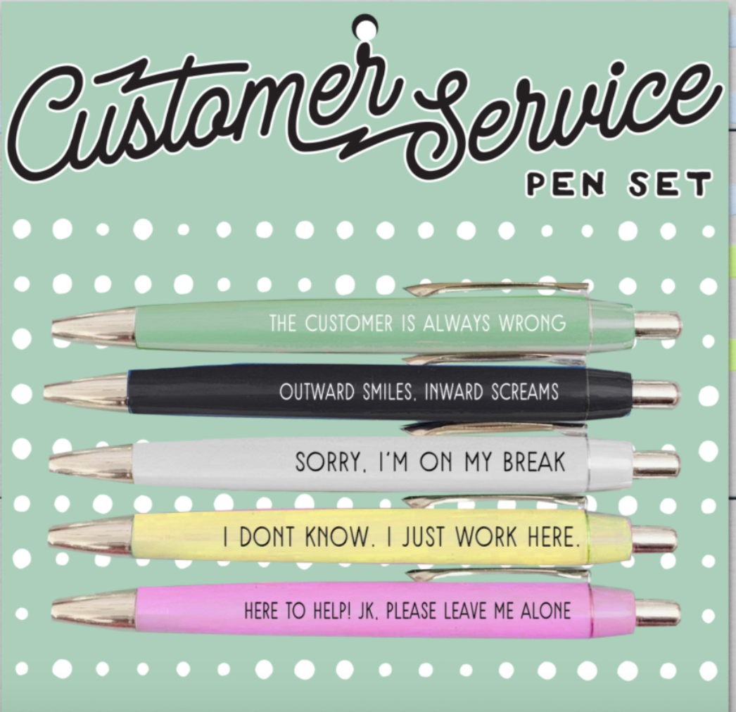 Customer Service Pen Set