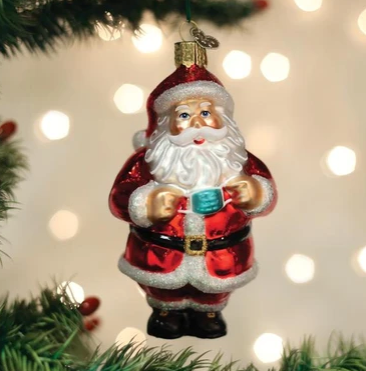 Santa Revealed Ornament