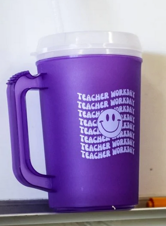 Teacher Workday Mega Mug