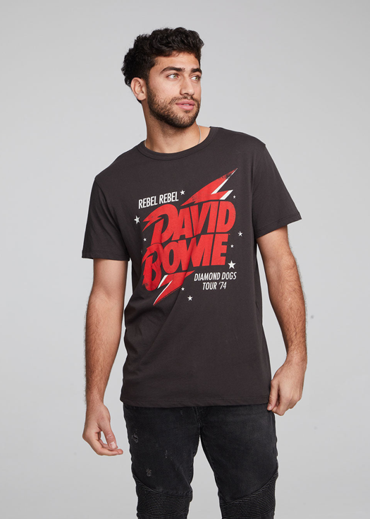 Men's David Bowie Tour '74 Crew Neck Tee