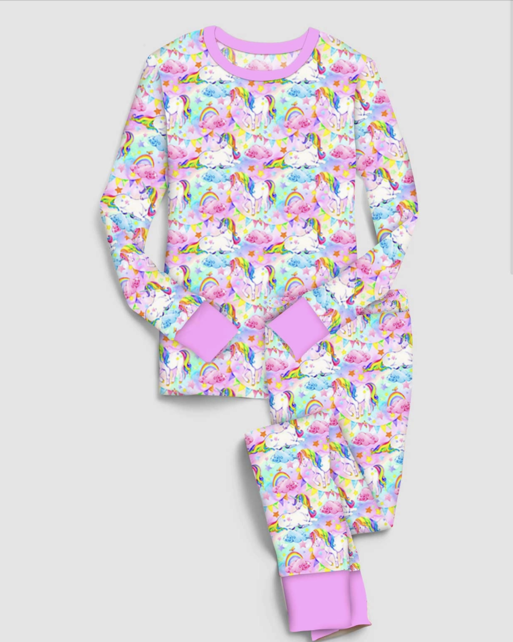 Unicorn Dreams Bamboo Lounge Set