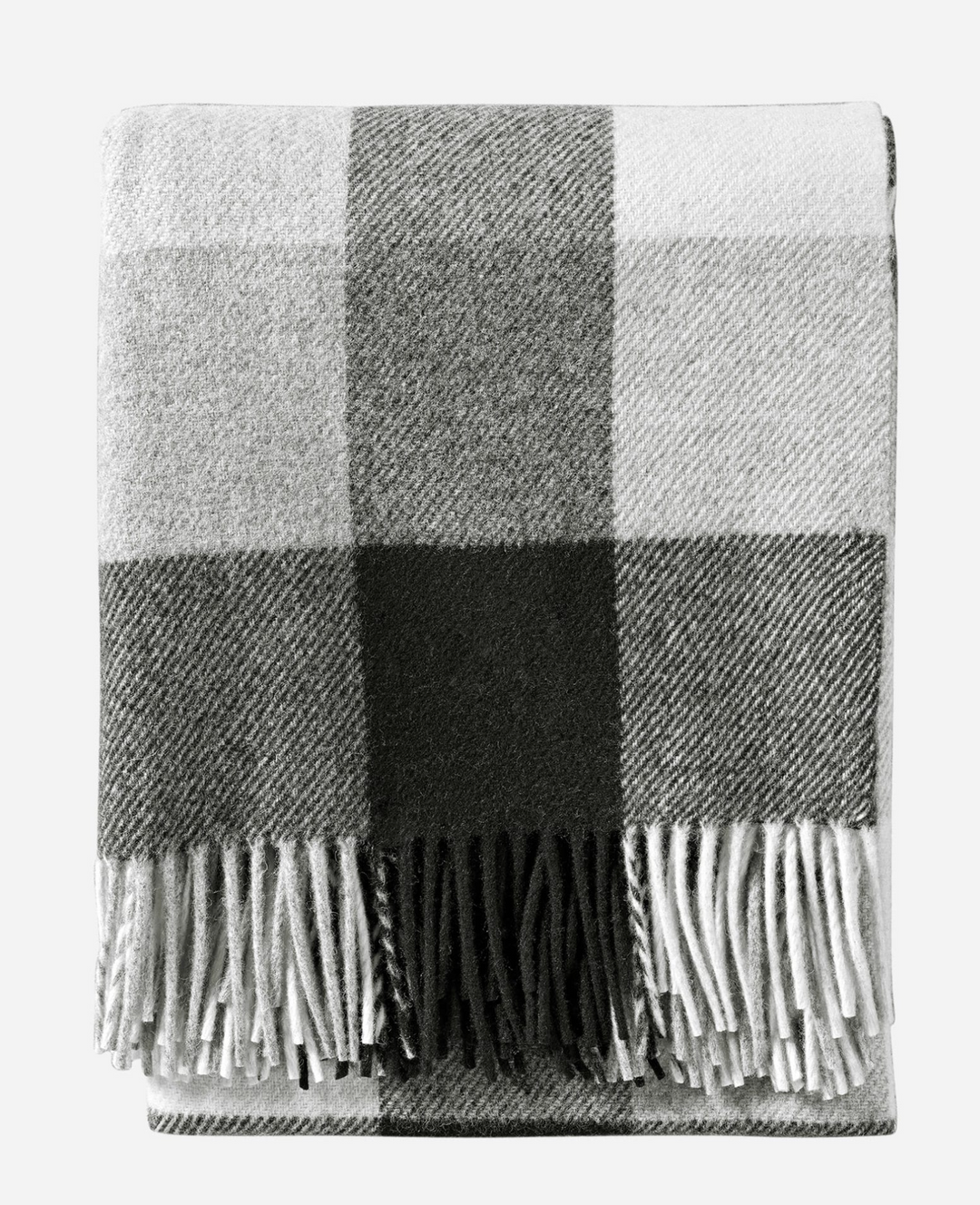Pendleton - Eco-Wise Washable Throw Black & Ivory