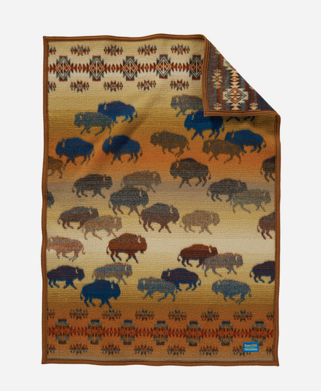 Pendleton - Jacquard Crib Blanket- Prairie Rush Hour Rustic