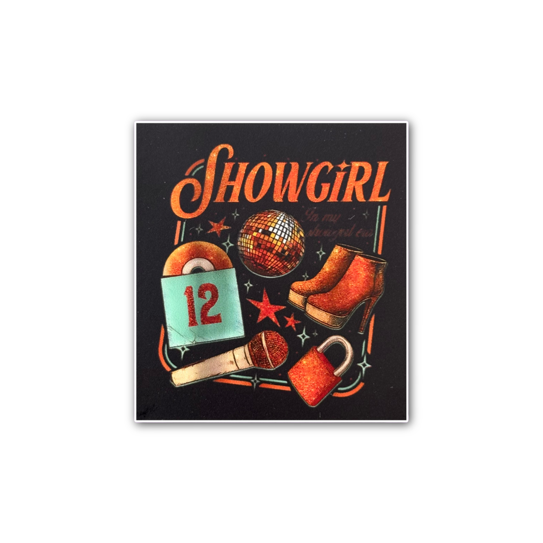 Showgirl Sticker