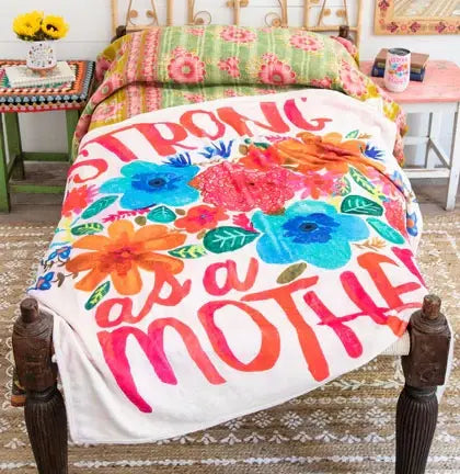 Tapestry Blanket Strong as a Mother