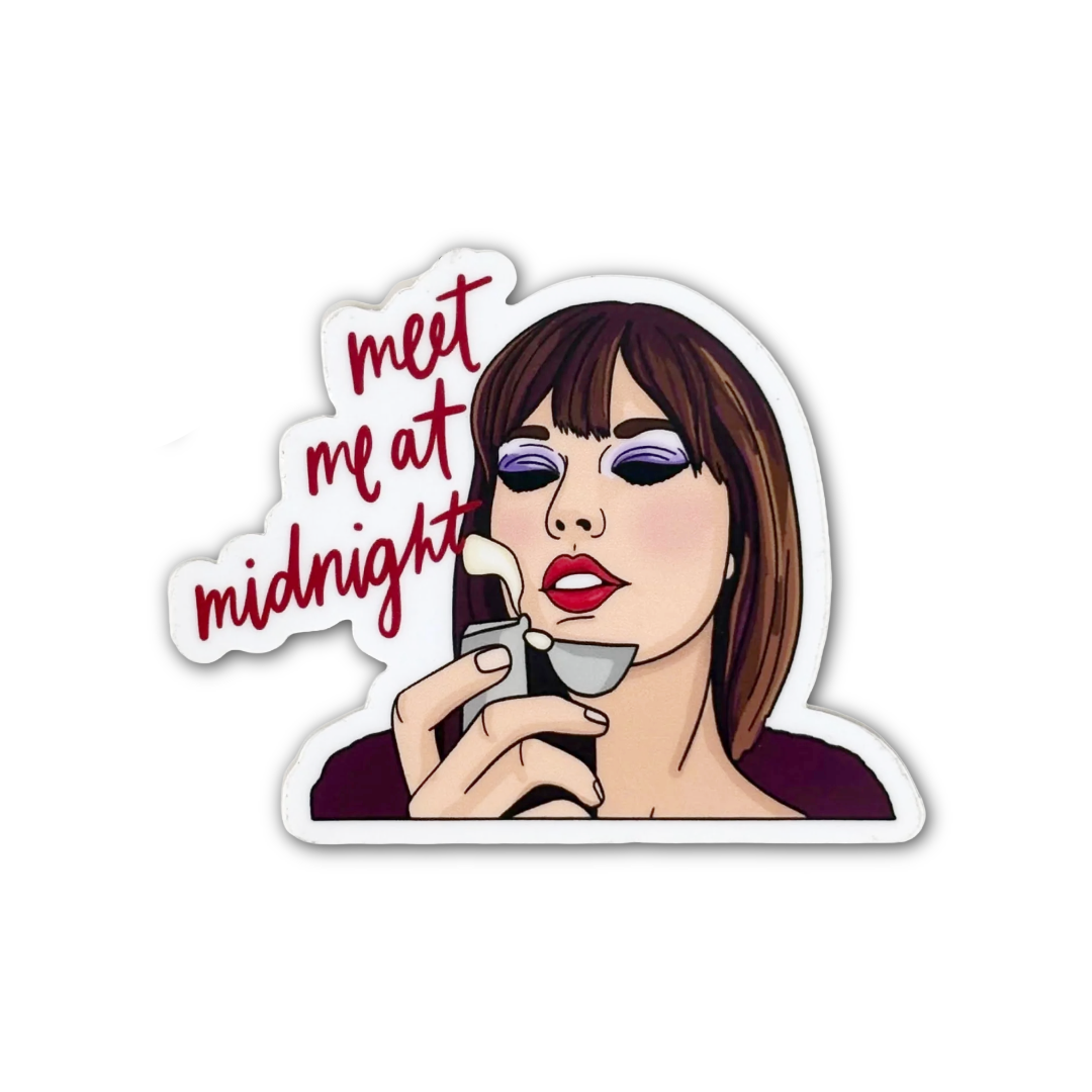 Taylor Midnight Sticker