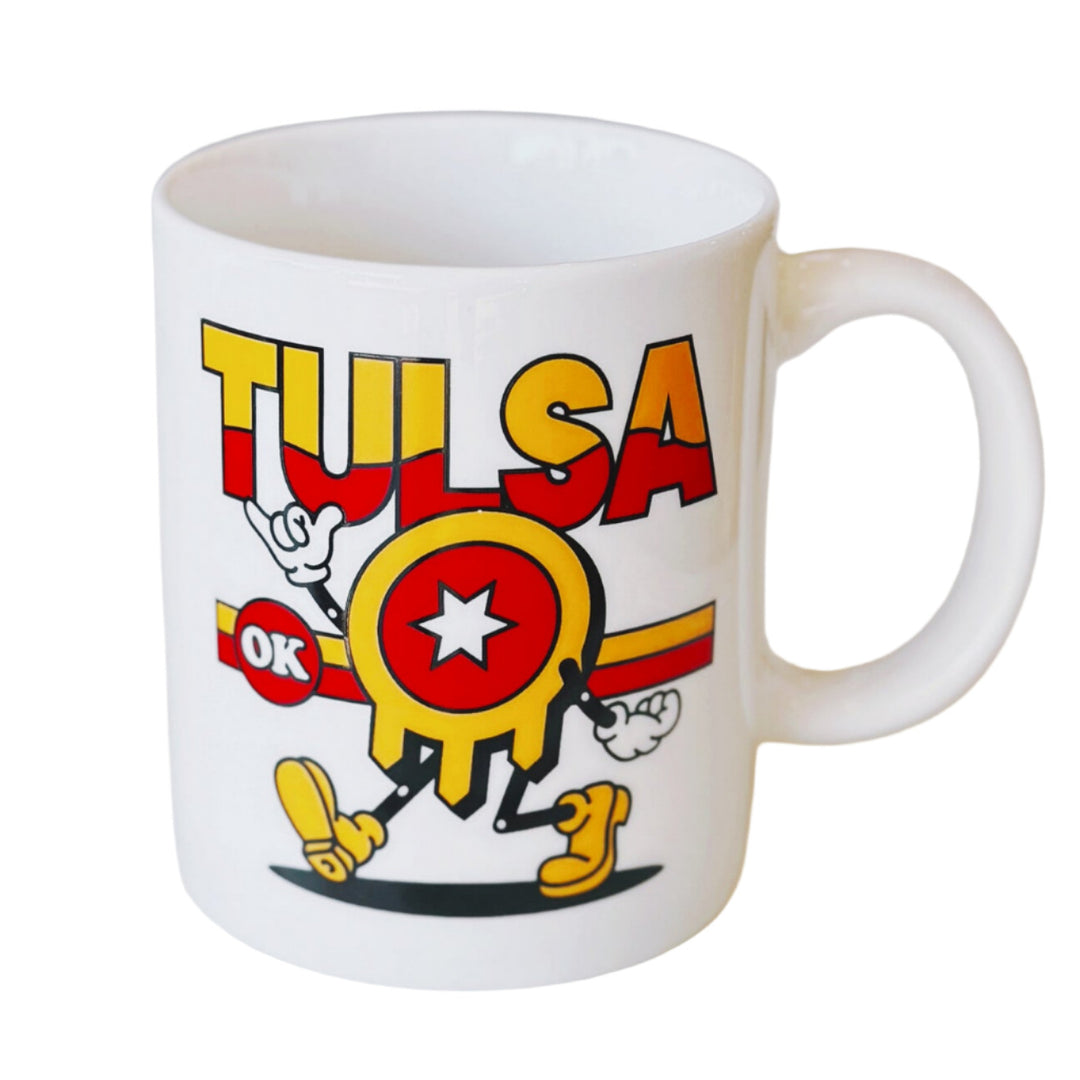 Tulsa Flag Strut Mug