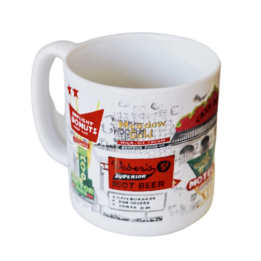 Tulsa In Ink Collection Mug #1