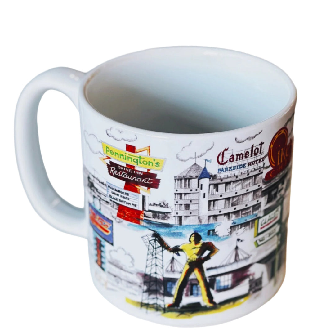 Tulsa In Ink Collection Mug #2