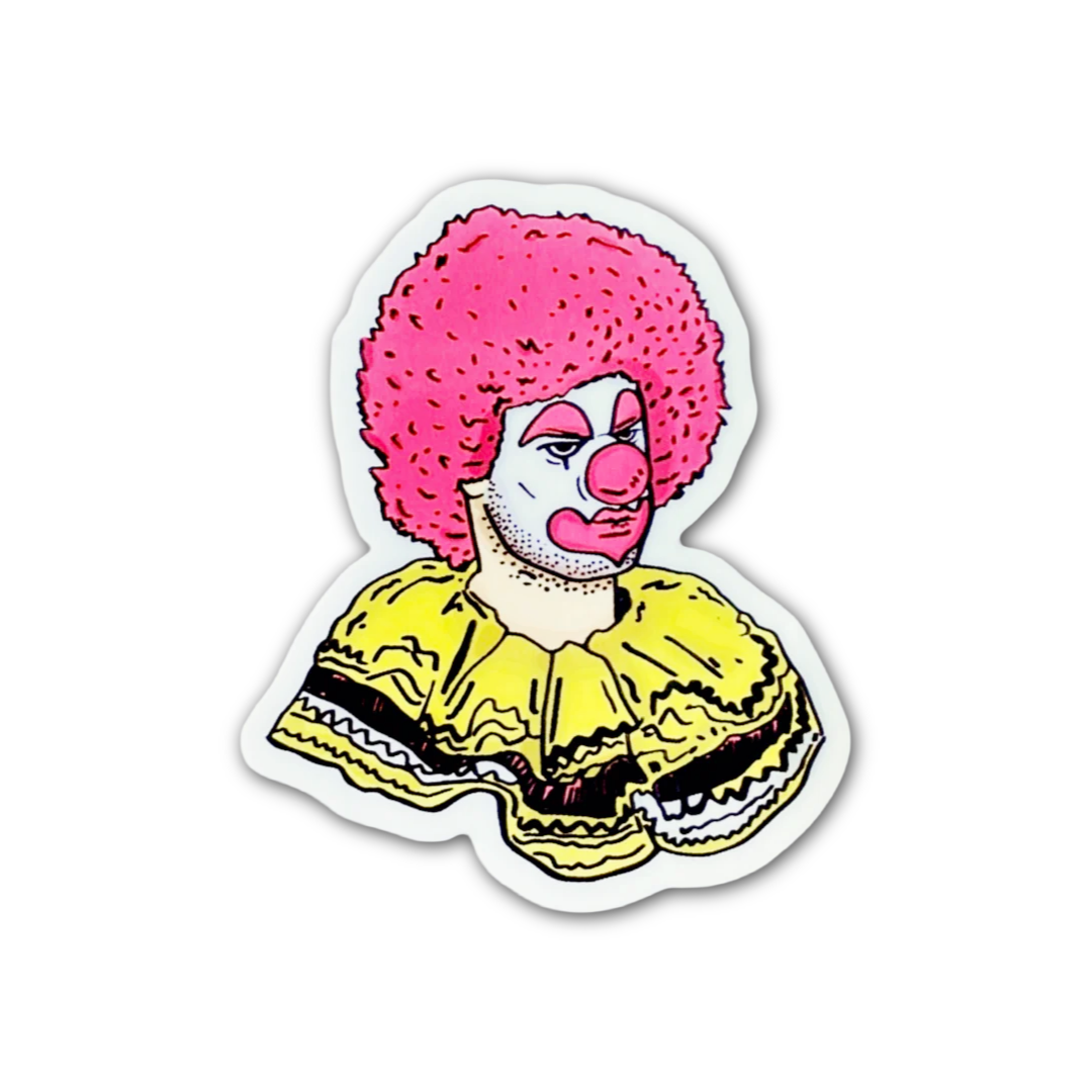 UHF Bob The Clown Sticker