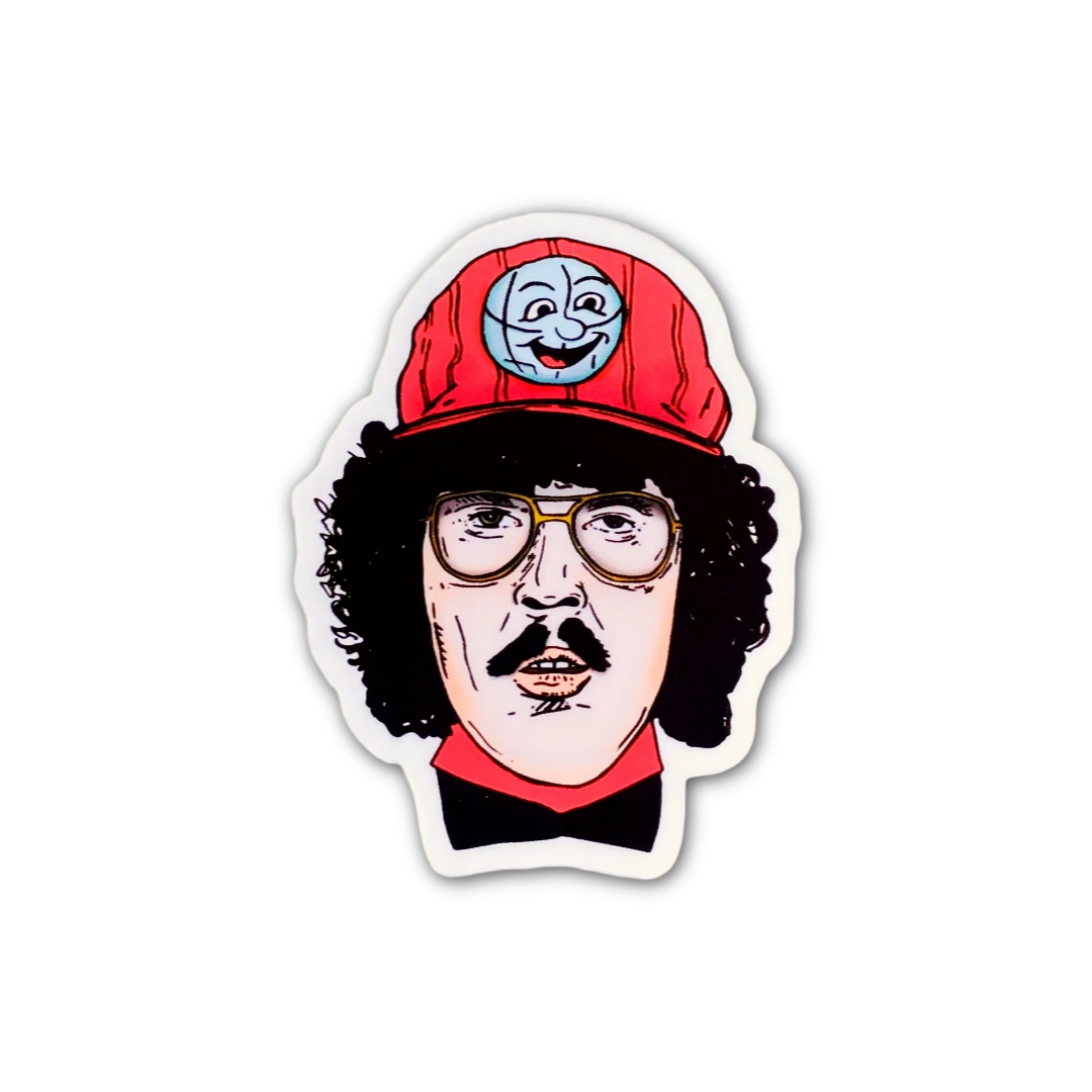 UHF Weird Dude Sticker
