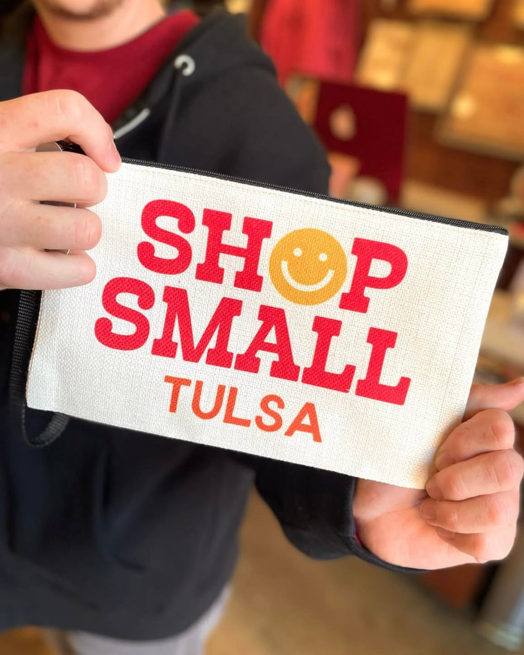 Shop Small Tulsa Community Zip Pouch