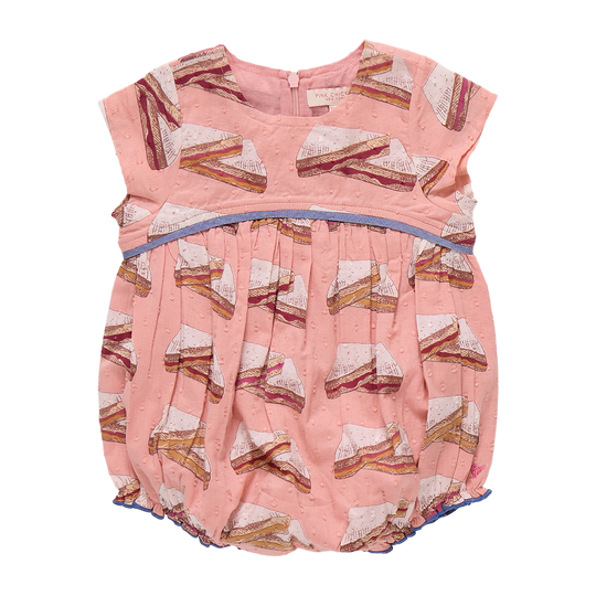 Pink Chicken -  PB&J Sana Bubble Romper