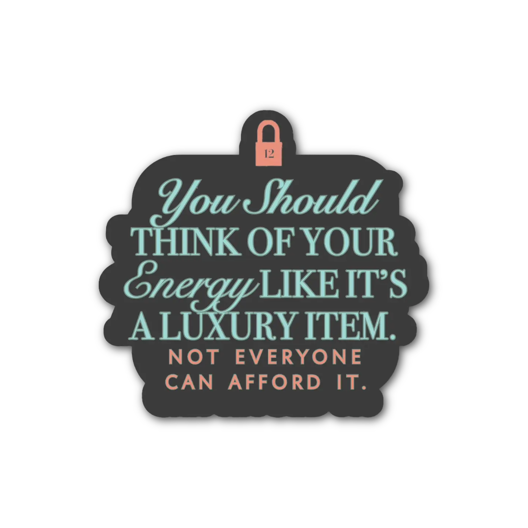 Protect Your Energy Sticker