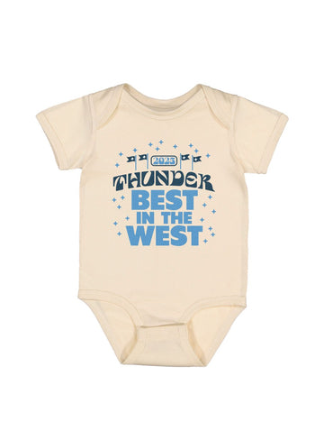 Best in the West Oklahoma City Thunder Onesie