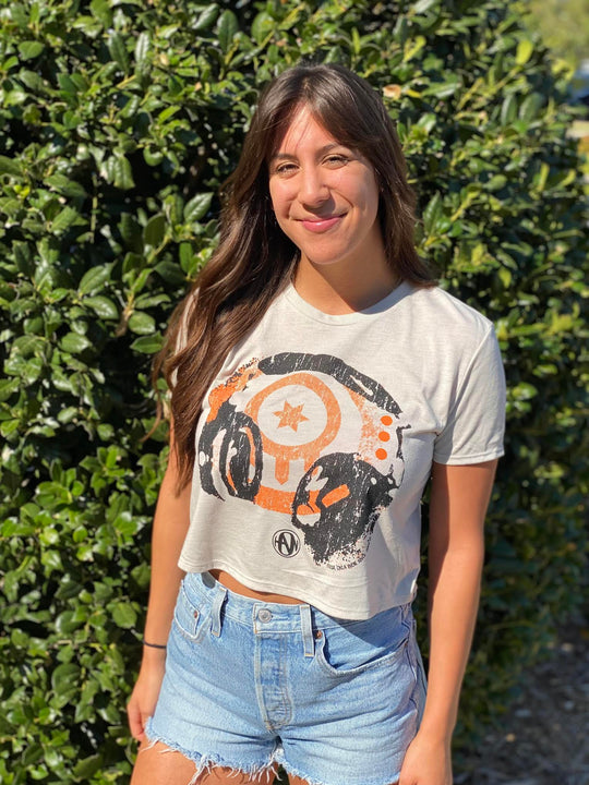 Cropped Hanson Headphones Tshirt