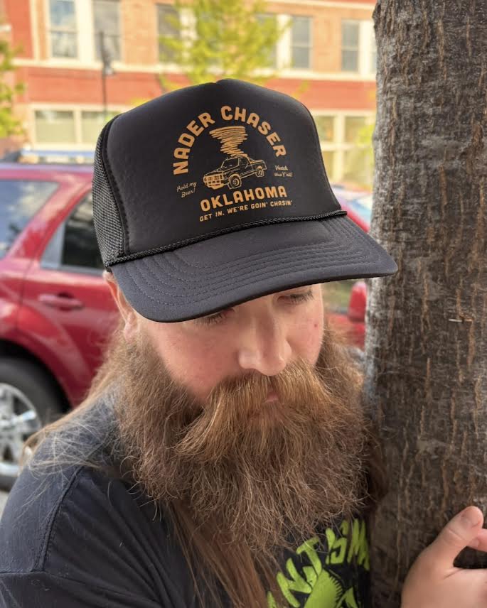 Nader Chaser Foam Trucker Hat Black