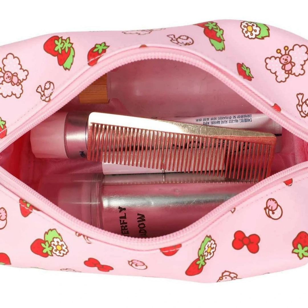 Strawberry Shortcake Hello Kitty My Melody Cosmetic Bag