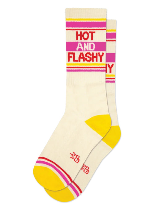 Hot and Flashy Gym Socks