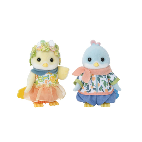Calico Critters - Citrus Bird Family Duo